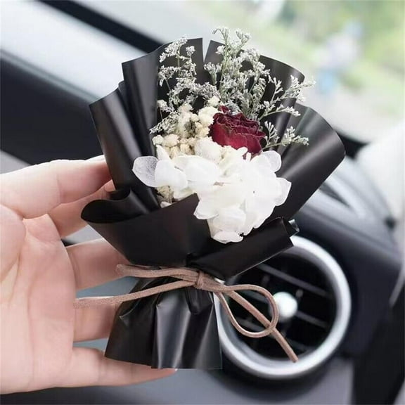 Mini Dried Flowers Bouquet for Car #air# Vent Clips,Car Handmade Dried Flower Perfume,Mini Dried Flowers Bouquet for Car #air# Vent Clips,Dried Flower Perfume Car #air# Outlet Decor
