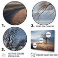 thumbnail image 3 of Designart "Winter Charm In Prairie'S Scenic Beauty" Prairies Floater Framed Canvas Prints, 3 of 5