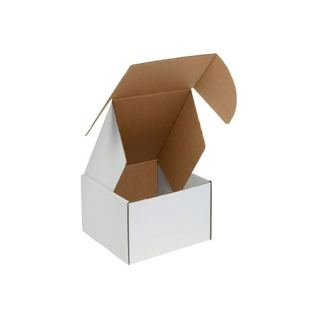 UPC: 0848109008295 | Box Partners Deluxe Literature Mailers 4 x 4 x 4 White 50/Bundle MFL444
