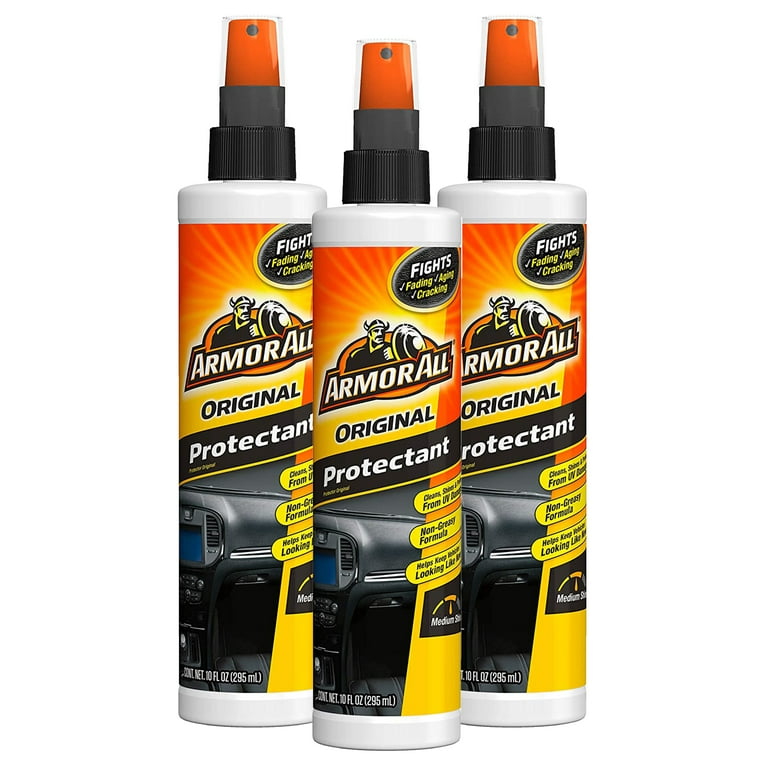 Armor All Interior Car Cleaner Spray Bottle, Protectant Cleaning for Cars,  Truck, Motorcycle, Pump Sprayer 11010-12PK, 10 Oz (12 Pack)