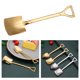 thumbnail image 4 of Agitadora de Postre de Acero Inoxidable para , , Cucharaditas, Vajilla de Cocina, Aperitivo de Cóctel Papel dorado cuadrado dorado BLESIY cuchara pala, 4 of 8