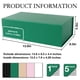 thumbnail image 2 of Caja de regalo LFBOX con tapa magnética verde de 35 x 21 x 11 cm, paquete de 5, 2 of 7