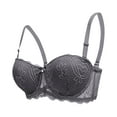 thumbnail image 2 of Ltctricy Women's Lace Bras Underwire Padded Supportive Push up Full Coverage Bralettes Adjustable Straps Bandeau Bras, 2 of 4