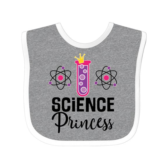 Inktastic Science Princess Girls Scientist Girls Baby Bib