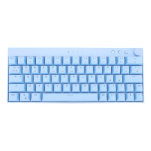Clavier mécanique sans fil,3 Modes Sans fil Modes Mécanique Sans fil Clés Méchanique Clavier mécanique avec Knob Testé professionnellement