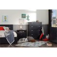 thumbnail image 3 of Rosebery Kids Contemporary 4 Drawer Chest in Black Onyx, 3 of 7