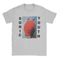 thumbnail image 3 of Camisetas de Sonic Youth para hombre, camisetas de algodón, camisetas novedosas de manga corta con cuello redondo, camisetas de fiesta, 3 of 5