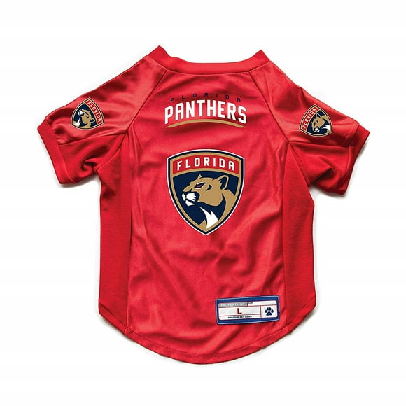 Littlearth Unisex-Adult NHL Florida Panthers Stretch Pet Jersey, Team Color, Medium