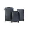 iFLY Hardside Future Luggage 3 Piece Set, Steel Blue
