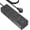 Black, variant on HITRENDS Desktop Recessed Mountable Power Strip with USB, White