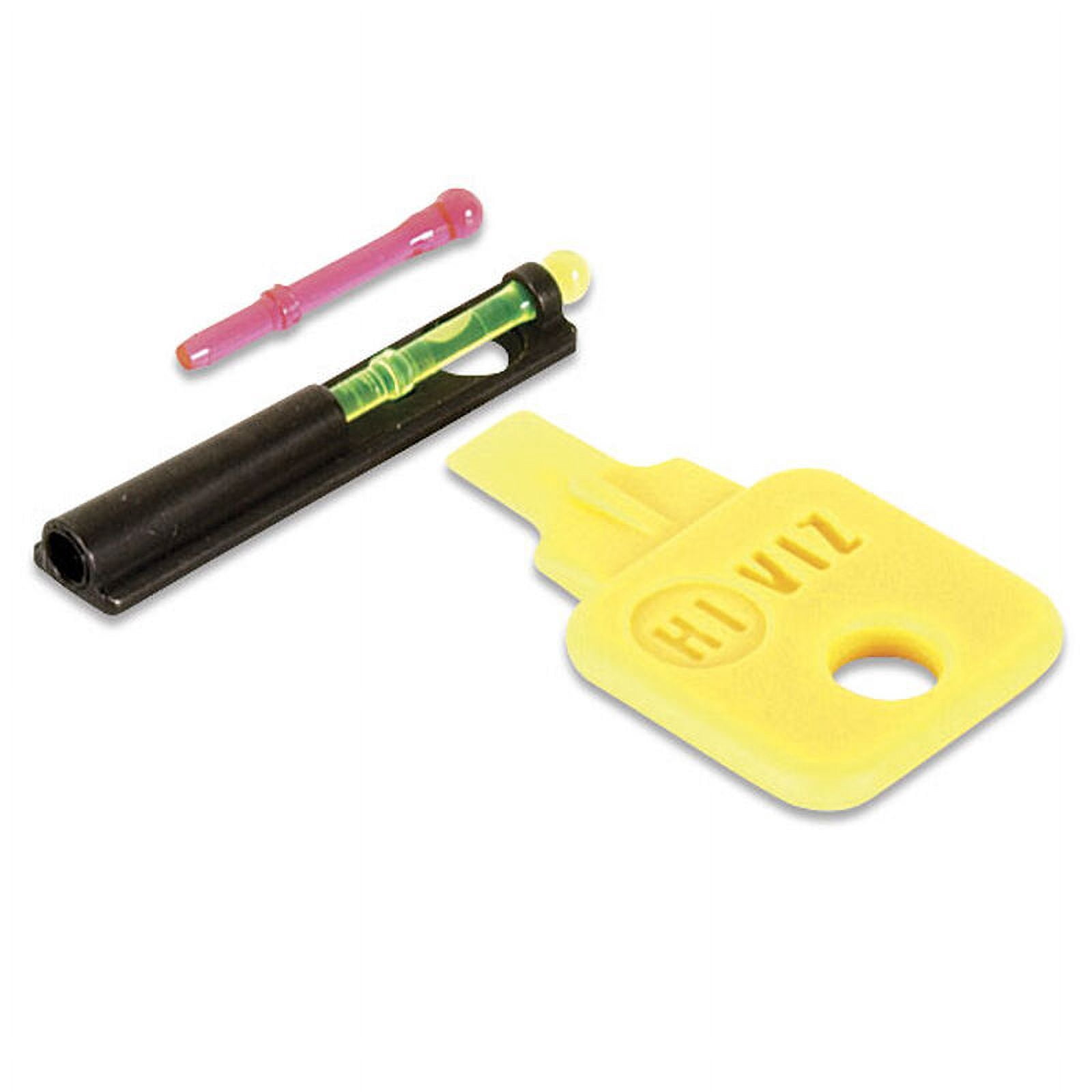 HIVIZ MAGNI-COMP FRONT SHOTGUN SIGHT FIBER OPTIC GREEN/RED BLACK