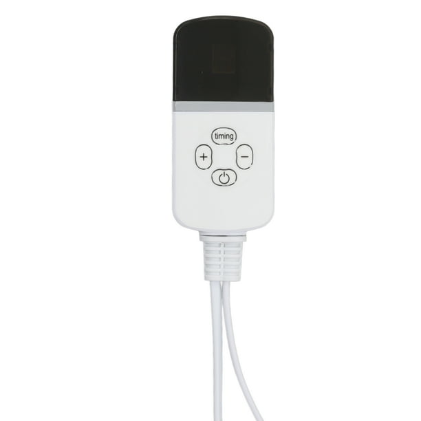 Sábana calefactora eléctrica Protección automática Espesar Control único Temperatura Sábana de colchón con calefacción eléctrica ajustable Enchufe de EE. UU. 110 V 150x120 cm / 59,1 x 47,2 pulgadas