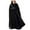 Black, variant on Clearance! Mifelio Winter Coats for Women Hooded Long Women Cape Winter Vintage Overcoat Fashion Button Cloak Woolen Coat Womens Coats Black L