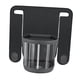 thumbnail image 1 of Reposacabezas Portavasos Gancho Multifuncional Fácil Instalación Universal Premium PU Negro, 1 of 9