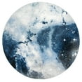 thumbnail image 2 of Safavieh Galaxy Kalden Geometric Area Rug, Blue/Ivory, 6'7" x 6'7" Round, 2 of 11