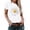 #9-White, variant on Patlollav Womens T Shirts Short Sleeve Floral Print Sunflower Tops Blouse