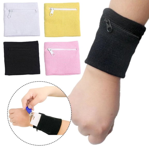 FurNest Sports Wristband Zipper Wrist Wallet Multifunction Running Bag Arm Ban