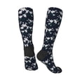 thumbnail image 4 of Haiem Lilies Flowers Socks, Funny Novelty Crazy Design Cotton Socks Sports Socks Knee High Socks For Men, Women,1Pairs - Gift For Working Friends, 4 of 9