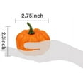 thumbnail image 3 of YOYTOO 12Pcs Pumpkin Decoration Set Artificial Mini Pumpkins Decor for Fall Harvest Thanksgiving Halloween Party, 3 of 9