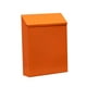 thumbnail image 4 of Buzón de pared con porta periódicos, moderno buzón con llave para colgar en la pared. Naranja, 4 of 9