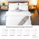 thumbnail image 5 of Dreamlab Juego de Funda para Edred&oacute;n de 2 Piezas | Tela Ultra Suave Premier 1800 de Doble Cepillado | Cubierta de Duvet y 2 Fundas para Almohada | King Size (264cm x 228cm), Col Dreamlab NA, 5 of 9