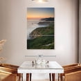 thumbnail image 3 of Elephant Stock Big Sur Ii Wall Art - Vertical Multi Panel Canvas - Hallway Wall Decor - Beach Multi Panel - Gray And Blue Decor By Alan Majchrowicz - 32" x 50", 3 of 8