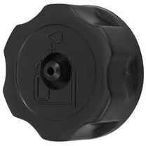 Homoyoyo Black Motorcycle Tank Cap Cover ABS Replacement Part for Bikes