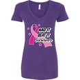 thumbnail image 3 of Inktastic Breast Cancer Awareness Had It Beat It Survivor Women's V-Neck T-Shirt, 3 of 5