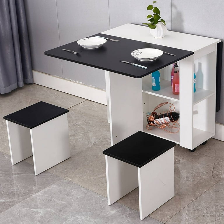 mesa pequeña 4 puestos para cocina  Dining room small, Small kitchen  tables, Apartment decor