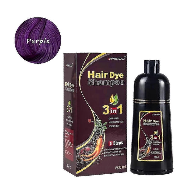 Meidu Botanical Extract Hair Dye 500ml Black