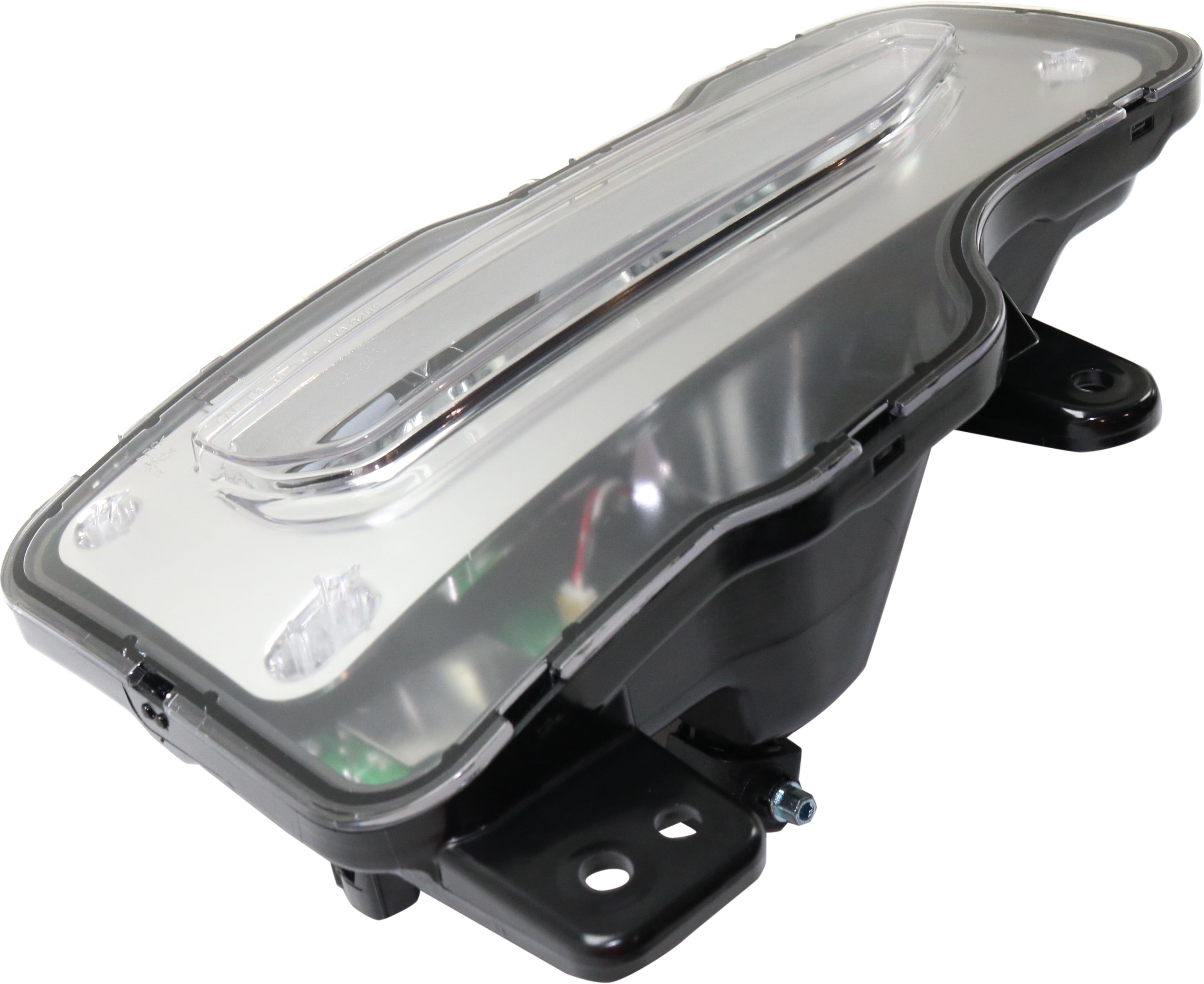 Replacement RG10750003 Fog Light Compatible with 2016-2019 GMC Sierra 1500 Front, Right Passenger With bulb(s)