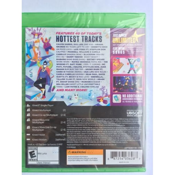Just dance 2019 xbox 2025 one s