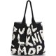 thumbnail image 1 of Bolsos de crochet para mujer, bolso de mano grande, bolso estético, bolso de hombro, bolso hippie, bolso de punto, negro, 1 of 4