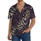 thumbnail image 1 of Fotbe Dice Camisa Estampada de Manga Corta para Hombre, Casual de Verano, Estilo Playero, Sin Arrugas-Large, 1 of 5