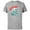Athletic Heather, variant on Disney Frozen Marshmallow Go Away! - Short Sleeve Cotton T-Shirt for Adults - Customized-Black