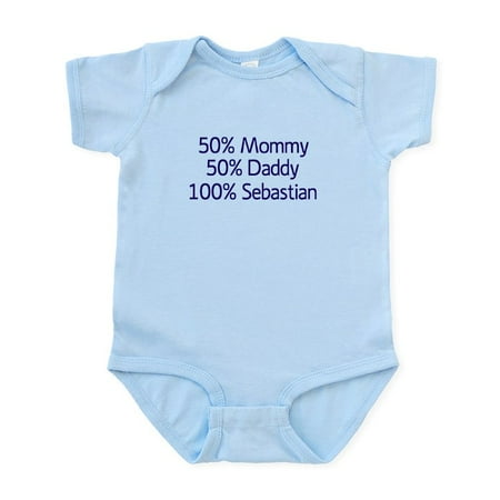 

CafePress - 100% Sebastian Infant Bodysuit - Baby Light Bodysuit Size Newborn - 24 Months