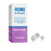 Home Ear Piercing Kit with Stainless Steel 3mm Ball Stud Earrings