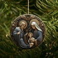 thumbnail image 3 of KCEHTA Nativity Christmas Ornaments, Nativity Ornaments for Christmas Tree, Christmas Nativity Scene Ornaments, Christian Christmas Tree Decorations for Home Office Car Pendant, 3 of 7