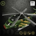 thumbnail image 4 of BINGLI Helicopter Toys, Airplane Toys for Toddlers Boys 1-3 4-7 Birthday Gifts, Kid's Airplane Helicopter with Musical and Lights for 2 3 4 5 6 Year Old Boys Girls, Bump and Go Plane Toys, 4 of 9