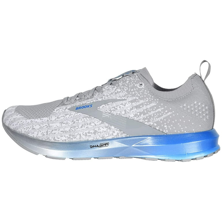 Brooks Men s Levitate 3 Running Shoe White Grey Blue 12 D M US Walmart