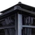 thumbnail image 2 of Hometrends  8 ft. x 8 ft. Hardtop Gazebo With Netting, 2 of 7