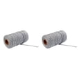 thumbnail image 2 of Inteprter Cuerda de algodón de 91,5 m para manualidades, cuerda artesanal de macramé, cuerda de hilo de algodón de Color sólido, Textiles para el Type2 NO2 Inteprter CBP112097, 2 of 5