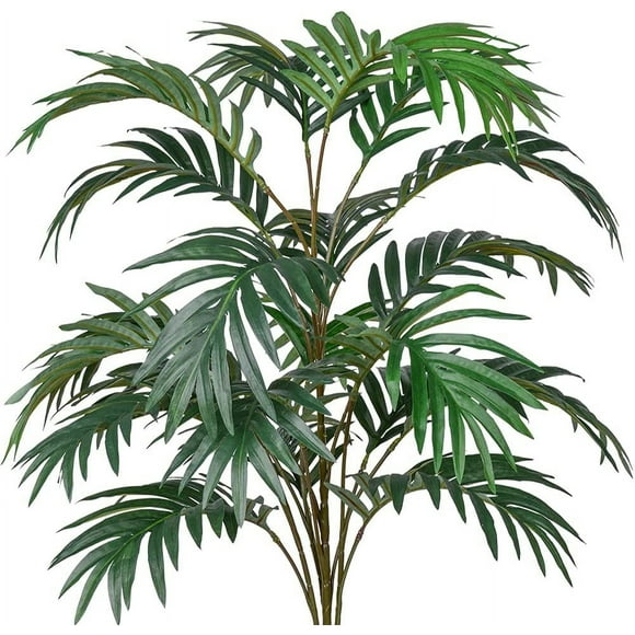 GHSDFBB Artificial Palm Plants Leaves Faux Fake Tropical Large Palm Tree Leaves Imitation Leaf Artificial Plants