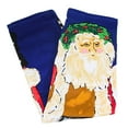 thumbnail image 2 of Tag 26.00In Santa Dishtowel, Cotton, Kitchen Drying Dishes G14443 Blue, 2 of 3