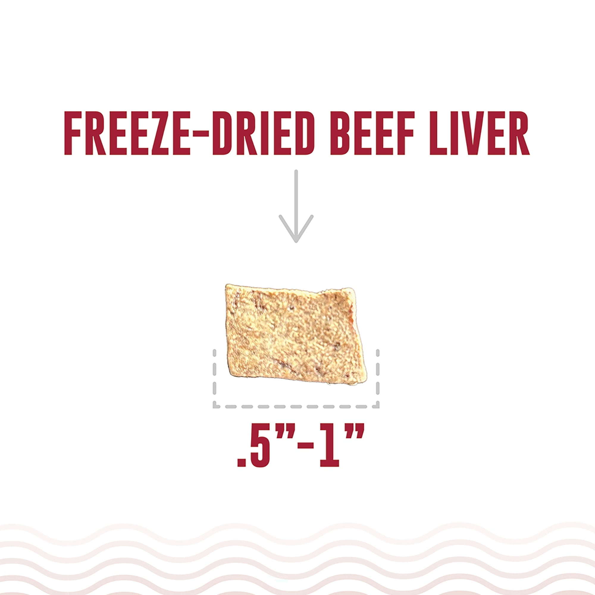 Icelandic+ Land & Sea Wild Caught Cod Skin & Freeze-Dried Beef Liver - 6.75oz Bag, Dog Treat & Food Topper, 2 Ingredients, No Preservatives, Natural