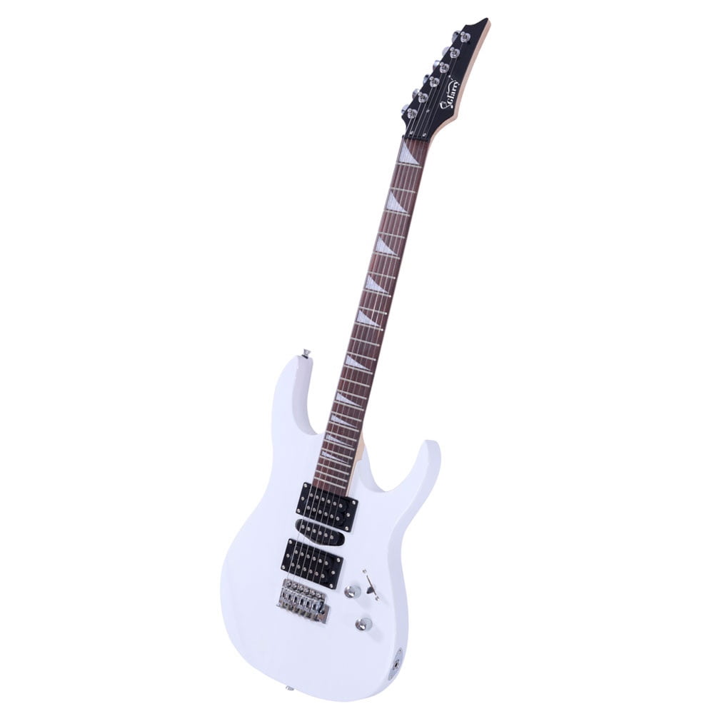 170 Model With 20W Electric Guitar Pickup Hsh Pickup Guitar Stereo Bag Harness Picks Rocker Connector Wrench Tool, White
