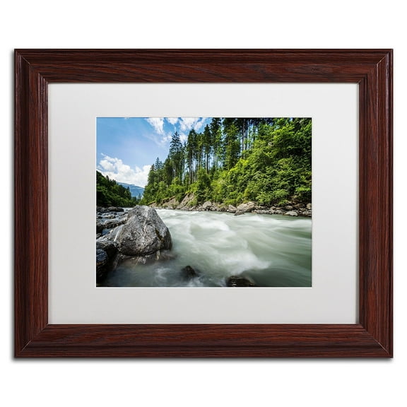Trademark Fine Art "Endless..." Canvas Art by Philippe Sainte-Laudy, White Matte, Wood Frame