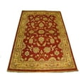 thumbnail image 2 of Exclusive Rare Vegetable Dyed Chobi Zeigler Mahal Area Rug Hand Knotted Wool Carpet (6.0 x 3.11)', 2 of 8