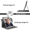 thumbnail image 3 of Funda para tableta FANRTE Universal para tableta Android de 9-11 pulgadas, negra, 3 of 6