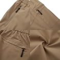 thumbnail image 6 of COEVALS CLUB Men's Hiking Cargo Shorts 9" Quick Dry Waterproof Fishing Golf Lightweight Outdoor 5-Pocket Stretch Shorts(Khaki 2# Large), 6 of 7